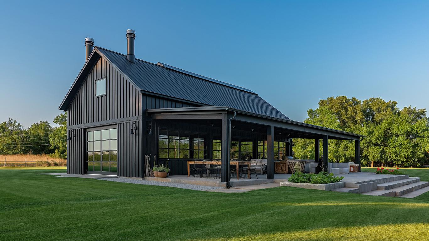 Metal buildings and shops in North Texas